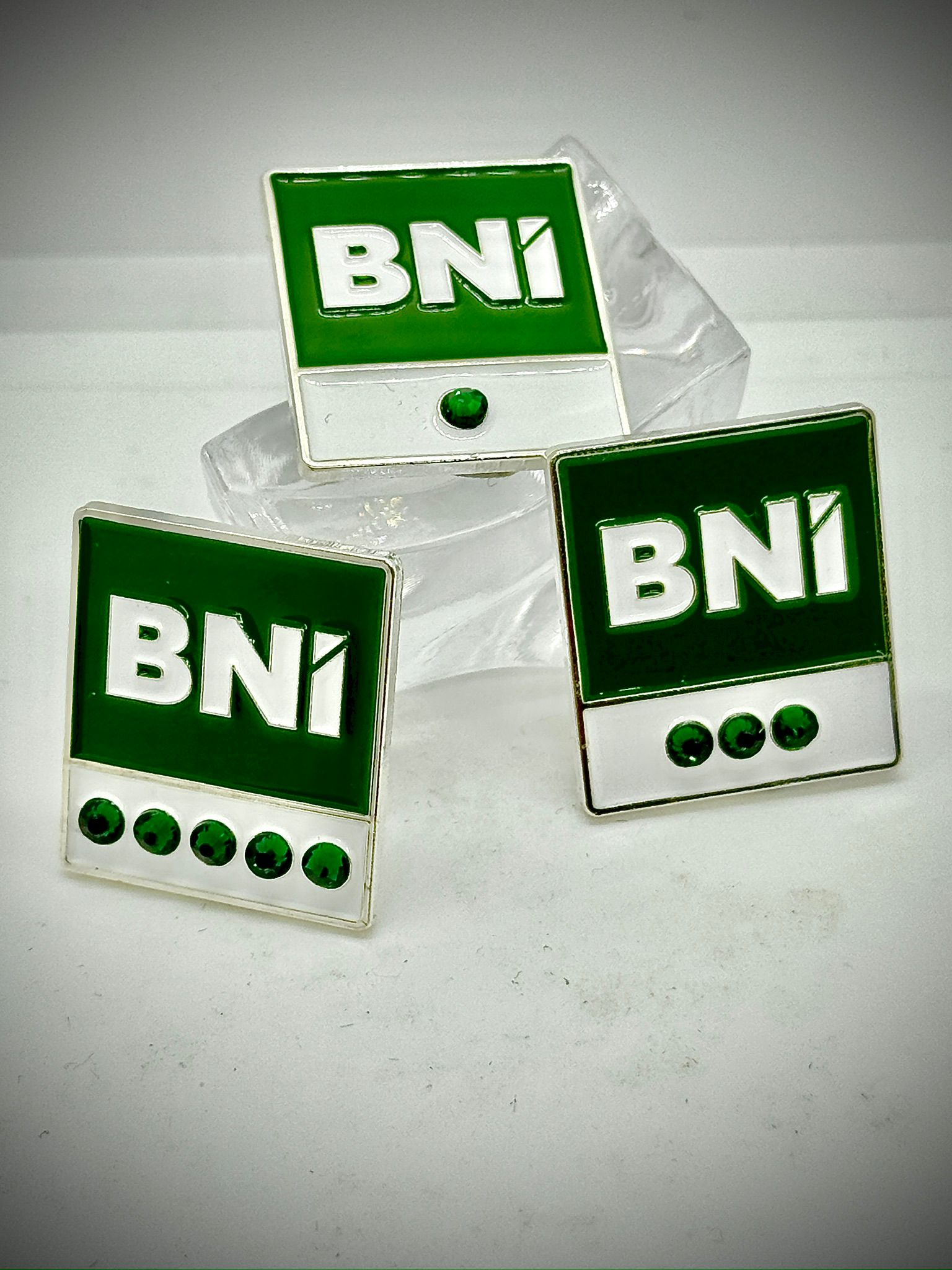 BNI 1 - 3 und 5 Star Pin